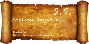 Stelczer István névjegykártya